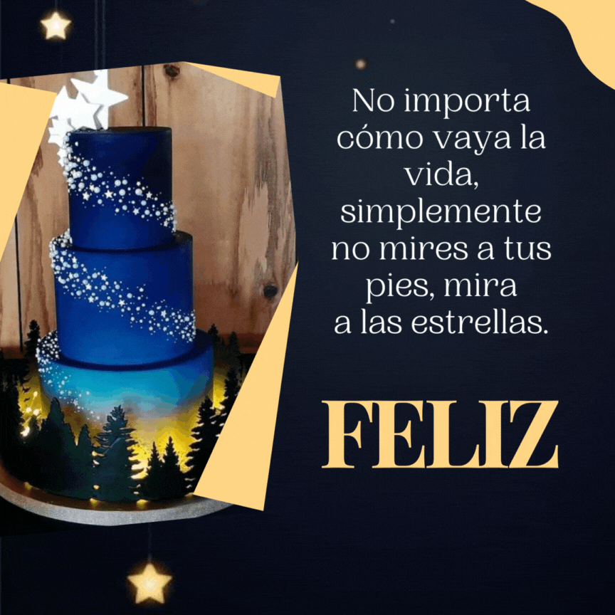 Hermosa imagen de cumpleaños con mensaje sabio para felicitar