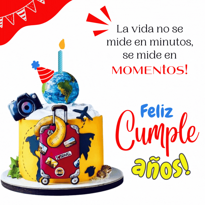 Imagen de feliz cumpleaños con mensaje sabio y corto para compartir