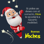 Imagen de buenas noches para compartir en Navidad