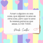 Frase sabia sobre el amor con autor