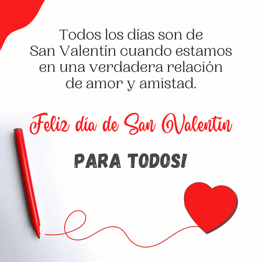 Mensaje de Sn Valentín para compartir con amigos y en grupos de WhatsApp