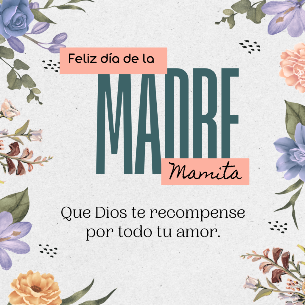 imagen con frase para mamá para WhatsApp día de la madre