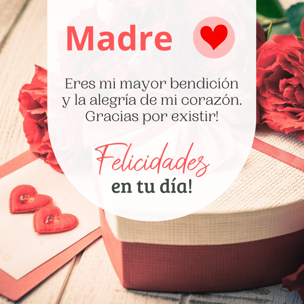 Imagen don frase para dedicar a mamá en el día de la madre