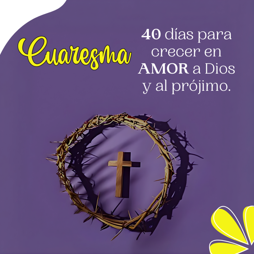 Frase de Cuaresma para reflexionar sobre el amor de Dios