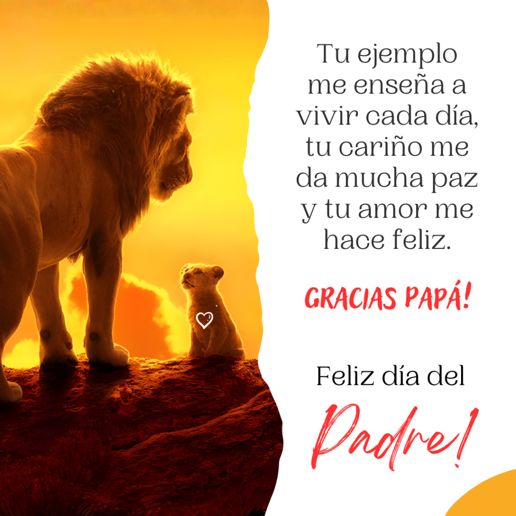 feliz día del padre con frase bonita para compartir