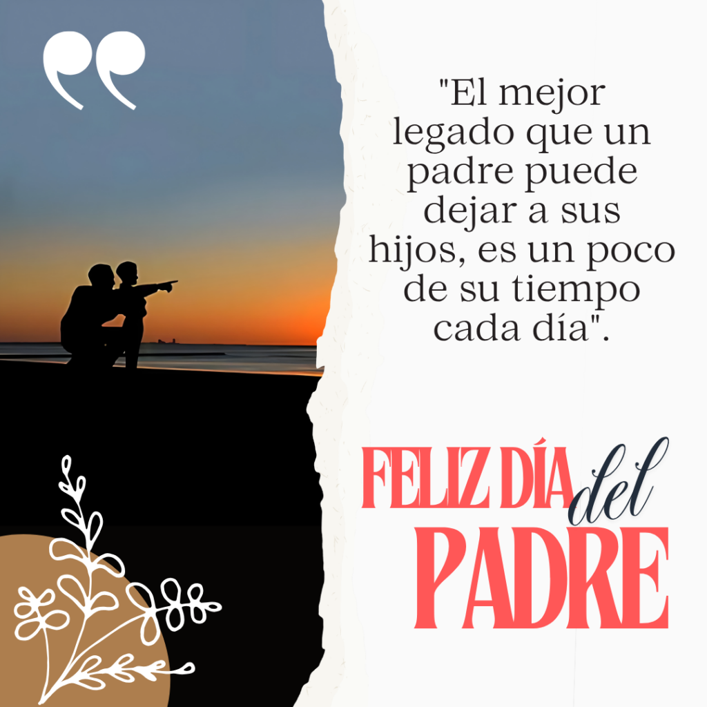 mensaje de reflexión para compartir el día del padre
