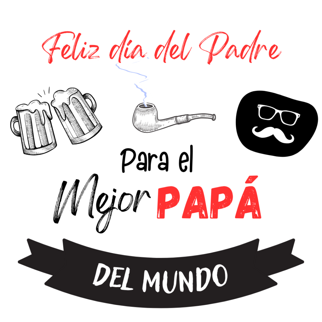 Imagen moderna para compartir el día del padre