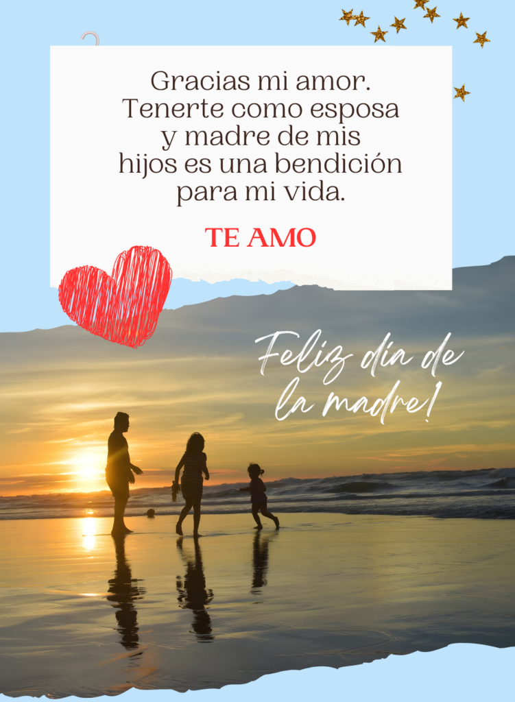 frases bonitas para mi esposa día de la madre
