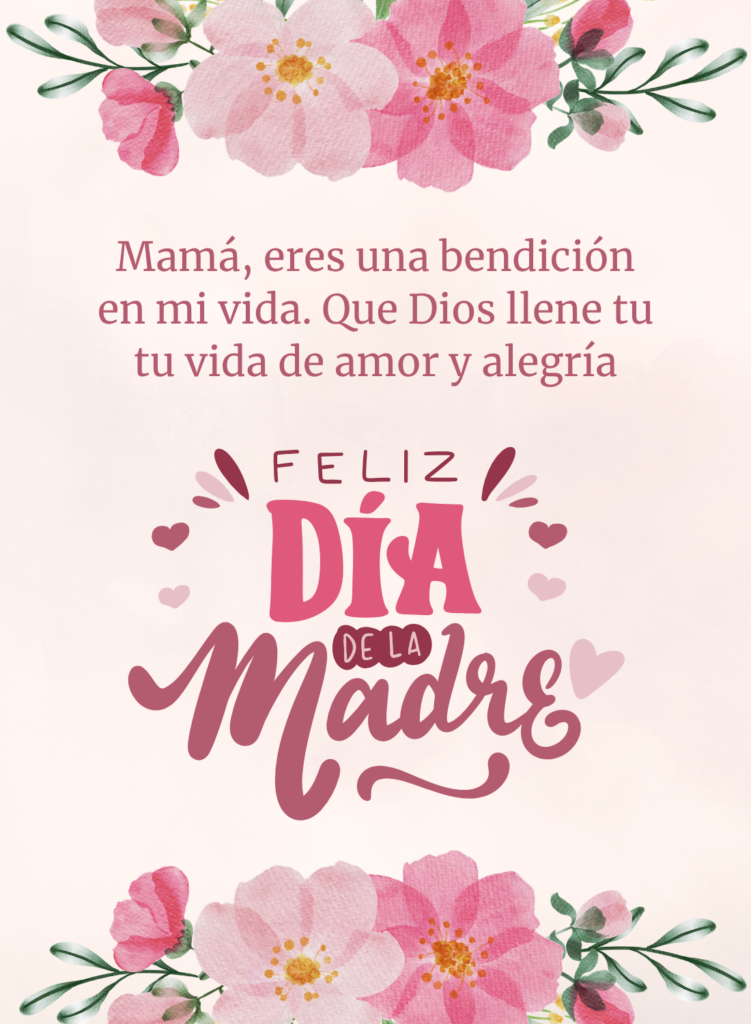 frases cristianas para mamá con bendiciones y amor