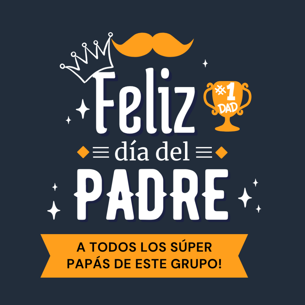 imagen del día del padre con frase para grupo de whatsapp