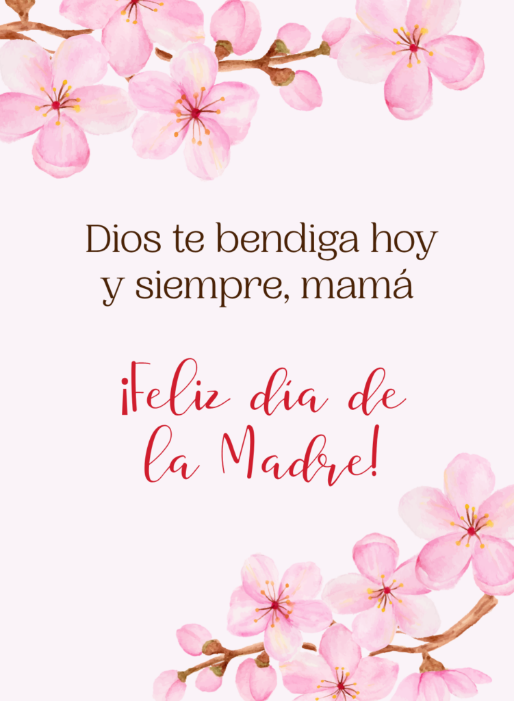 frases de bendición para mamá para compartir