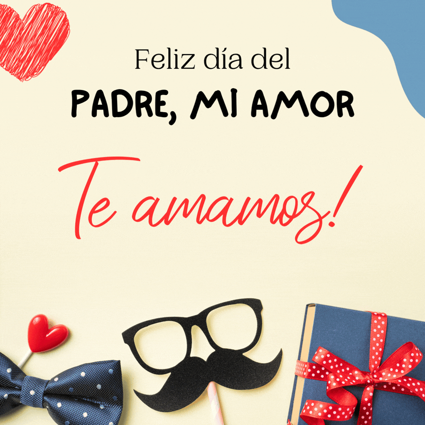 Mensaje llamativo de día del padre para felicitar a tu esposo