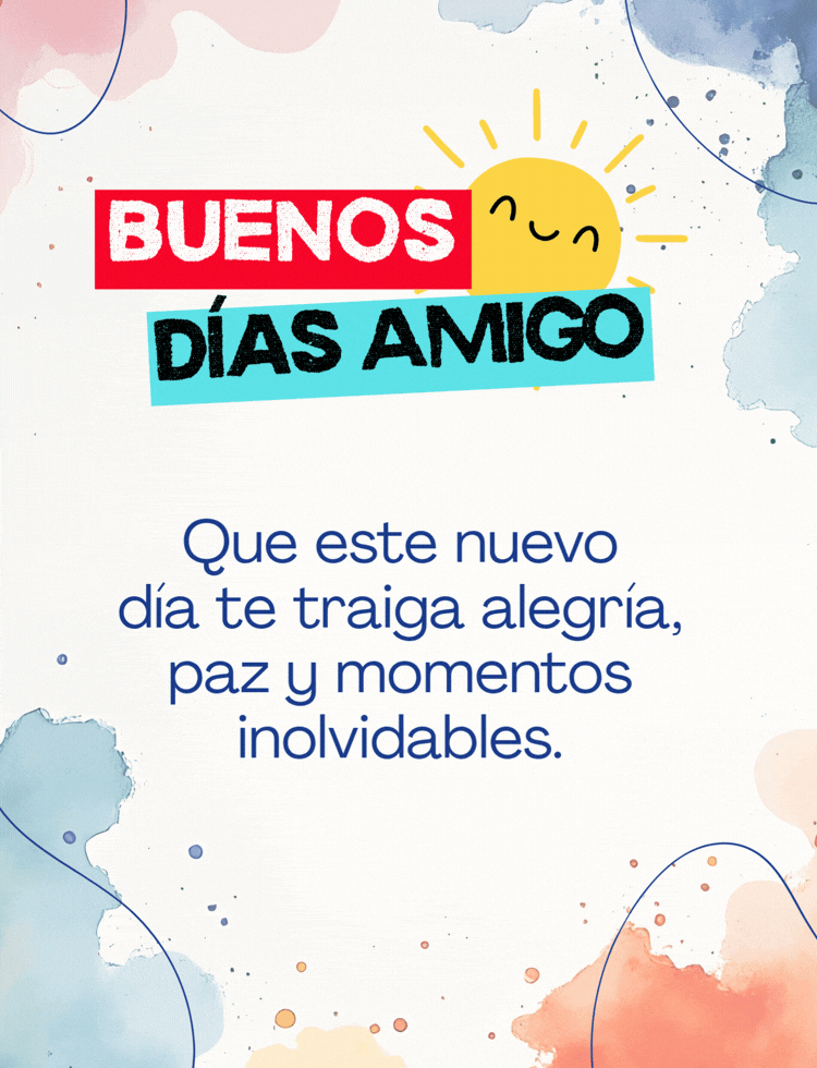 Imagen con frase de buenos días para amigos para compartir por WhatsApp.