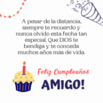 Mensaje de feliz cumpleaños para compartir con un amigo