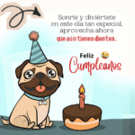Mensaje chistoso de Feliz Cumpleaños para dedicar a los amigos