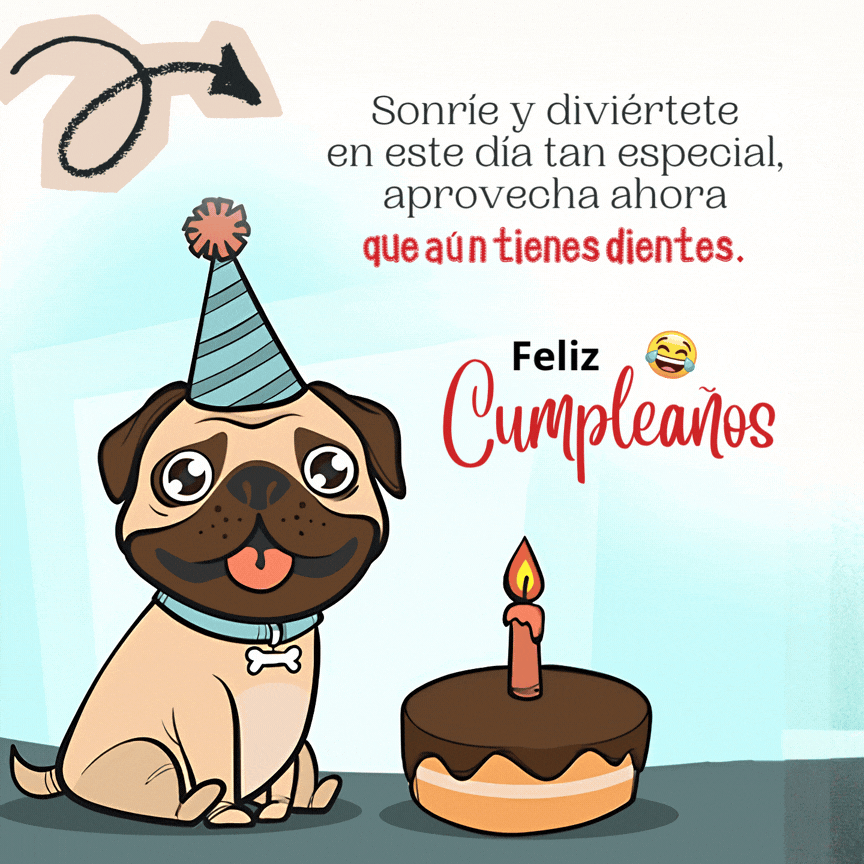 Mensaje chistoso de Feliz Cumpleaños para dedicar a los amigos